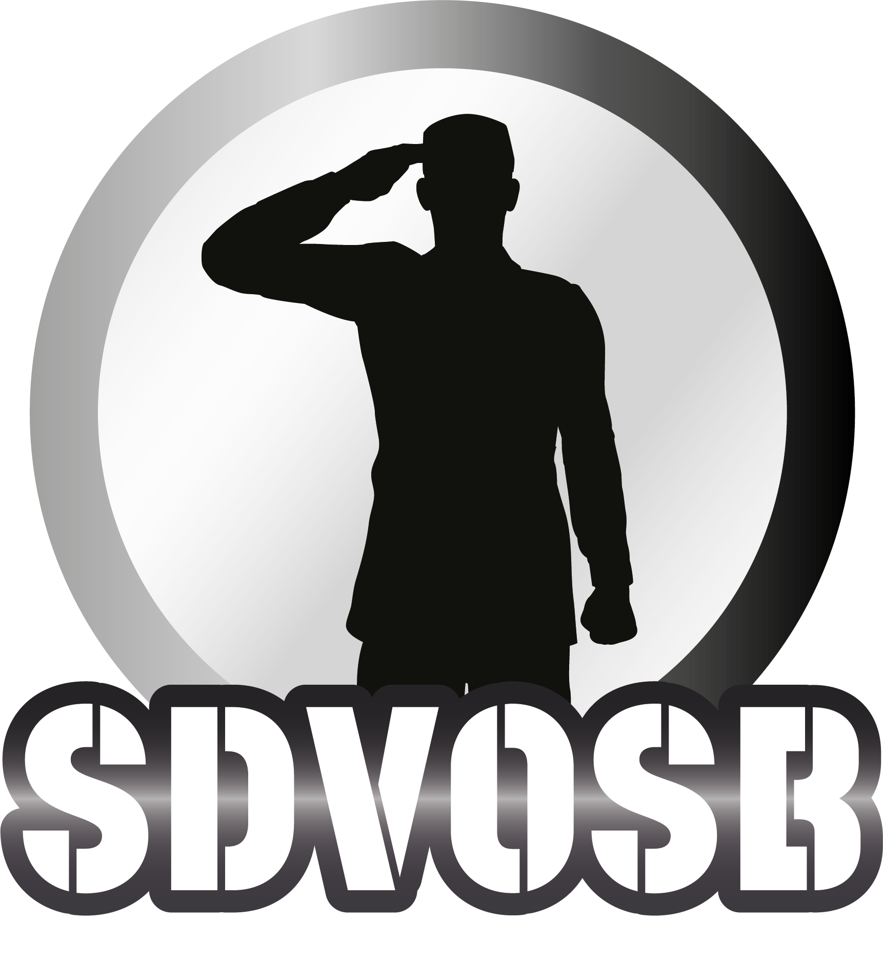 SDVOSB Logo Graphic of Service Disabled Veteran Owned Small Business