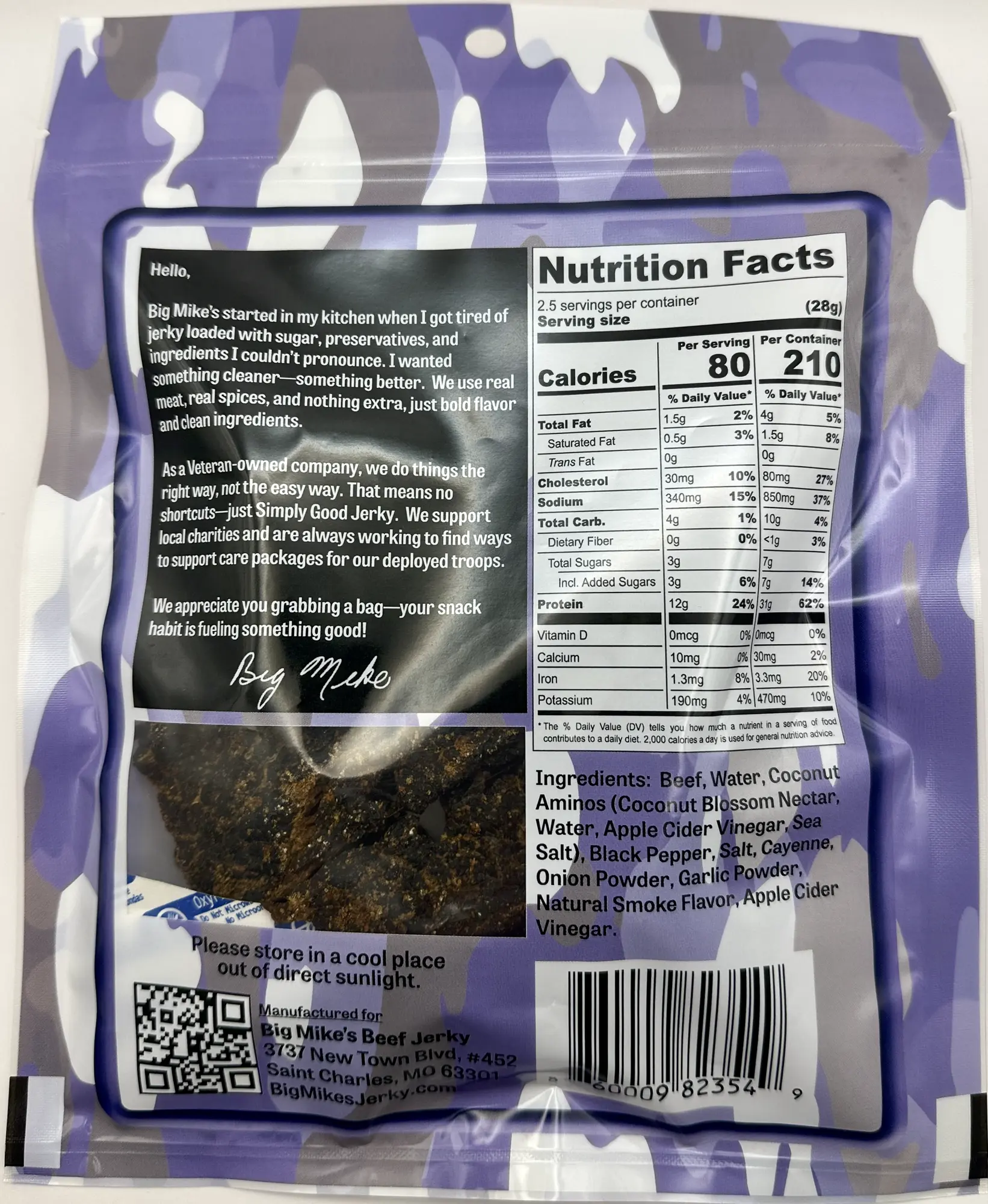 Sweet Hot Beef Jerky - Image 4