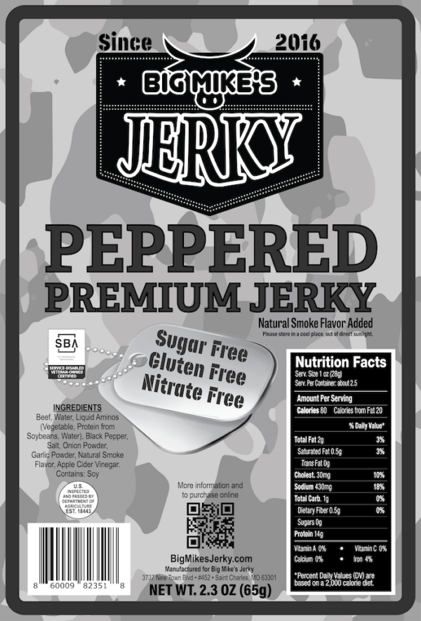 Peppered Beef Jerky