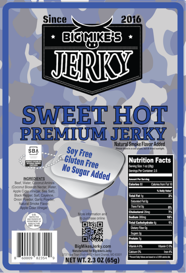 Sweet Hot Beef Jerky