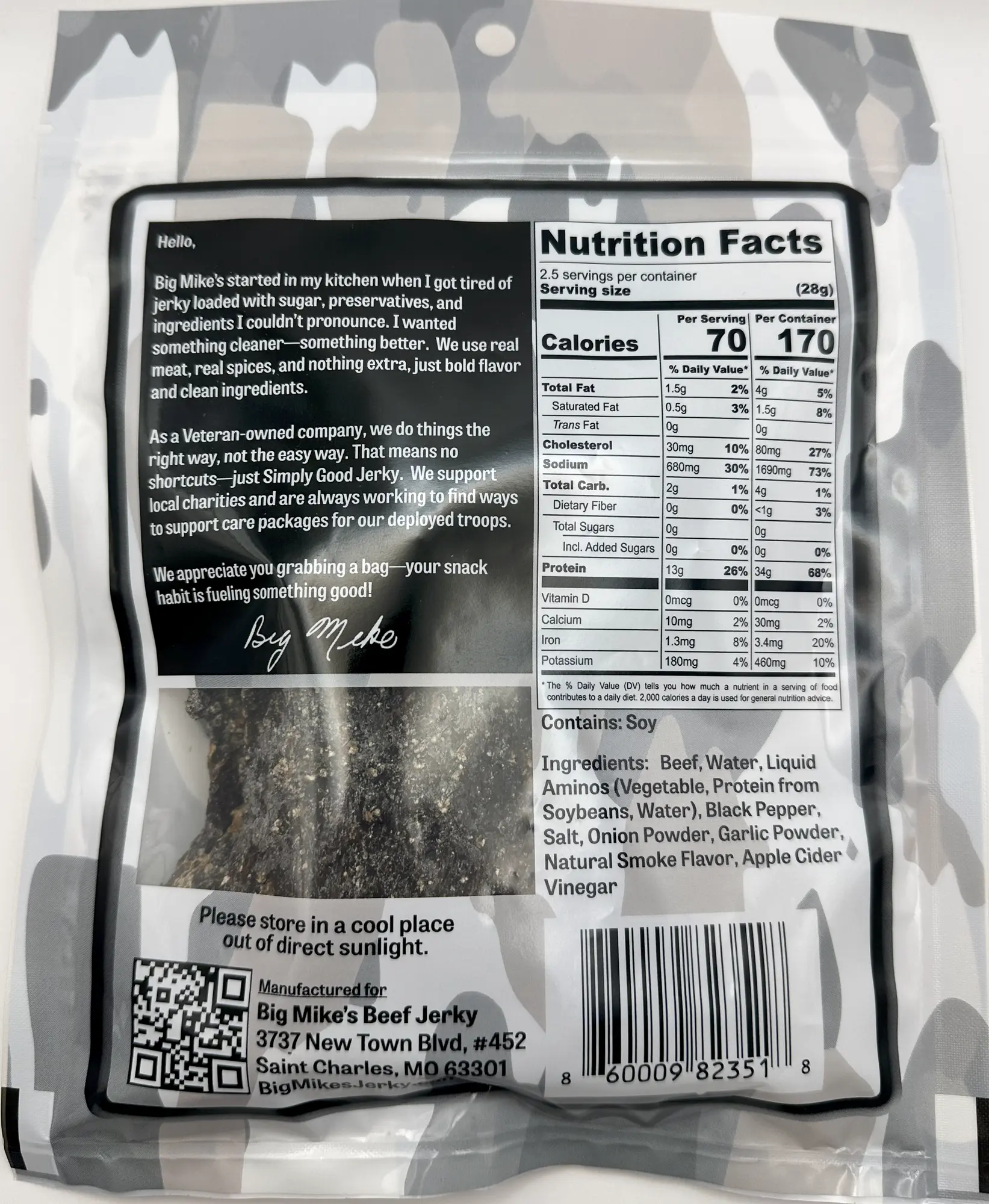 Peppered Beef Jerky - Image 4